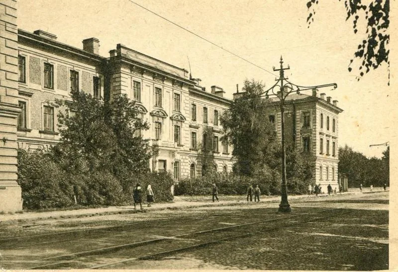Исторический вид кампуса предшественника ПСПбГМУ имени Павлова в 1903 году