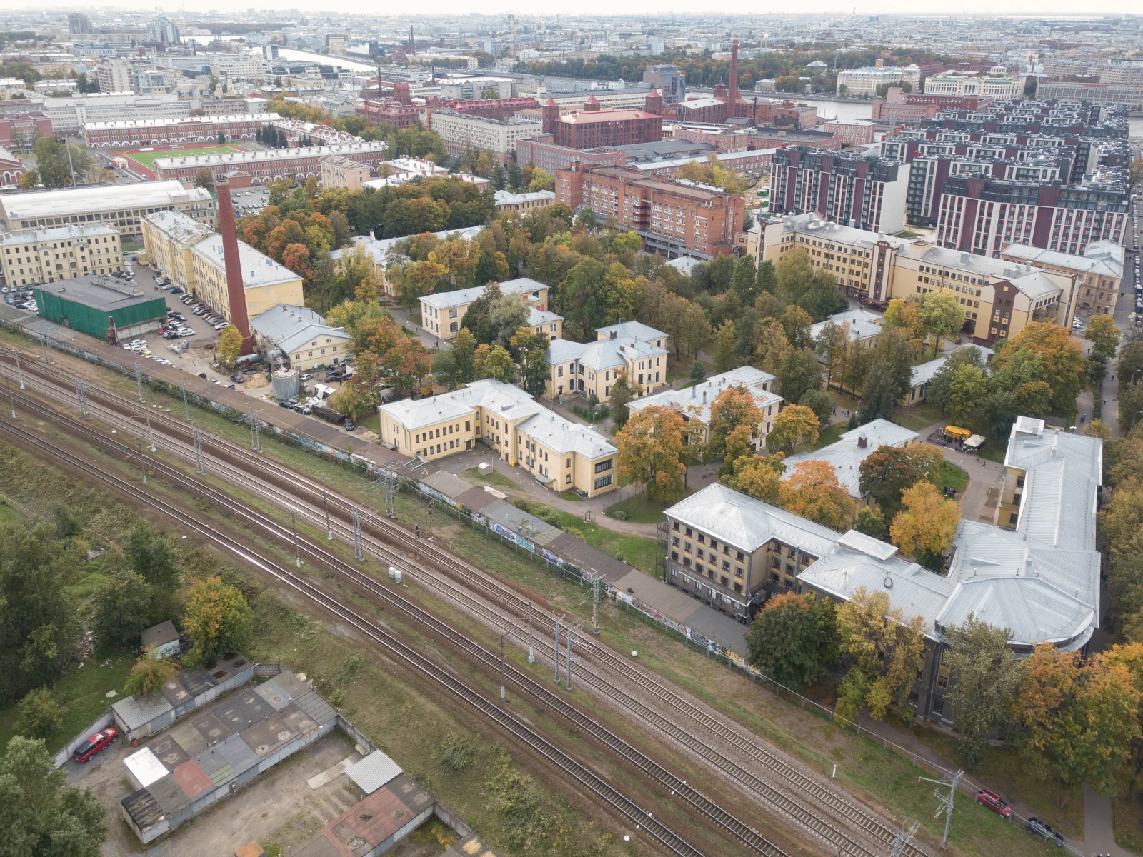 Панорамный вид учебно-клинического комплекса СПбГПМУ
