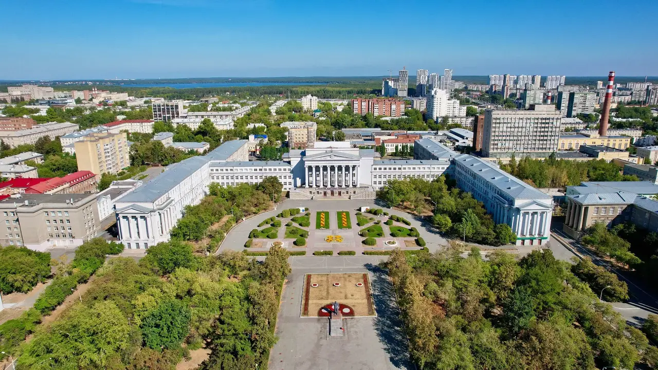 Историческое здание Уральского федерального университета