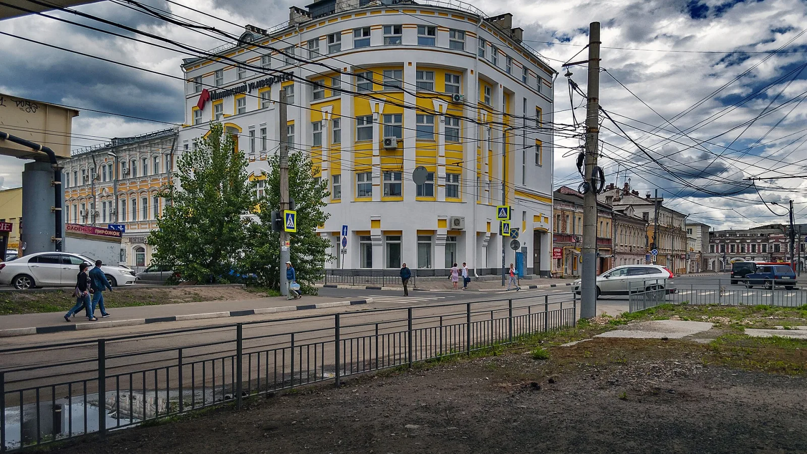 Учебный корпус Мининского университета в центре Нижнего Новгорода